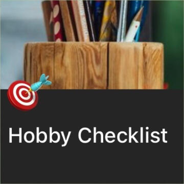 Hobby Checklist Hobby Checklist